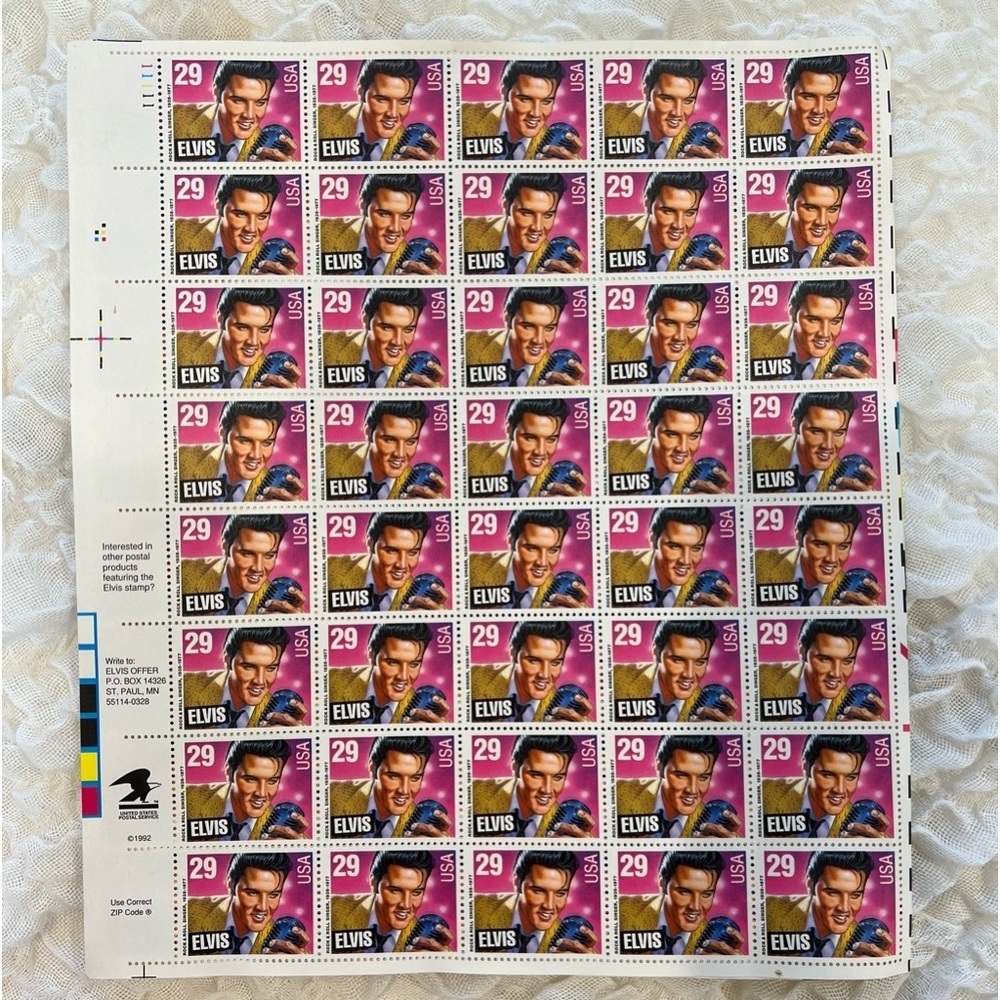 ELVIS PRESLEY STAMPS United States Postal Service
